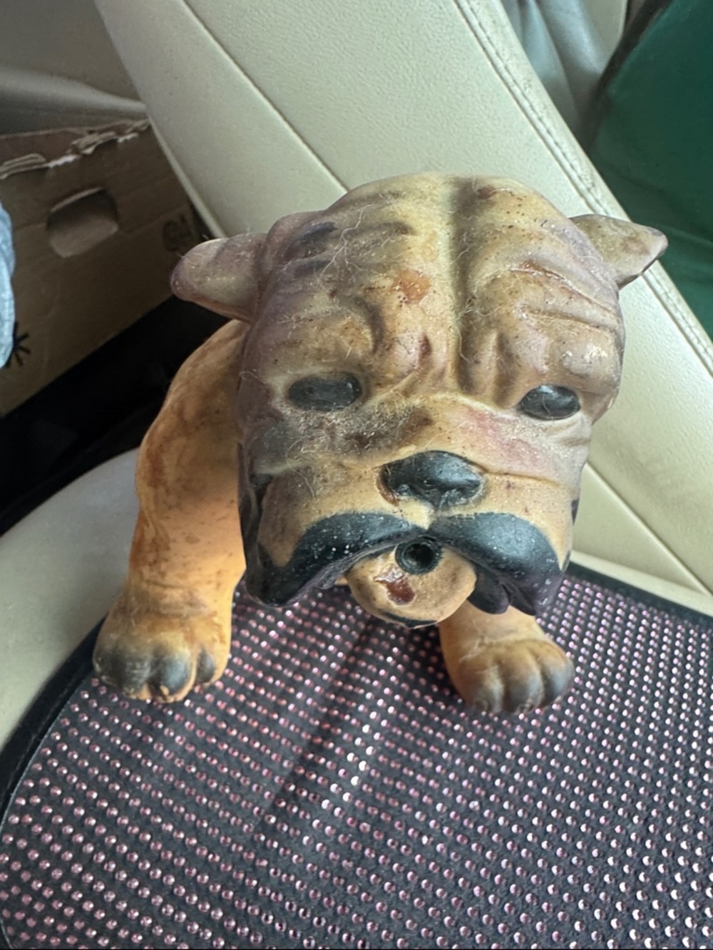 Vintage Home Decor Barking Dog Accents Figurine